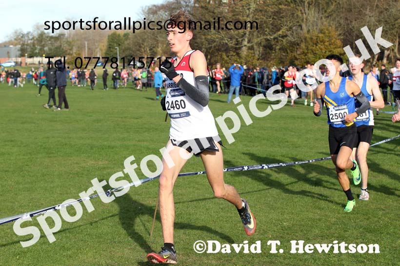 Mens under-20s, European Cross Country Championships Trials, Sefton Park, Liverpool. Photo: David T. Hewitson/Sports for All Pics